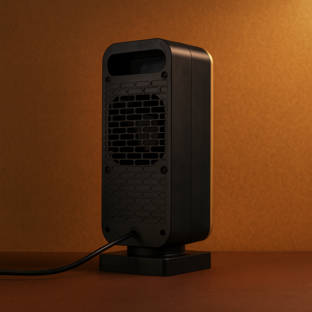 Elektrische Ruimteverwarmers Draagbare Keramische 500W Stille Vierkante Omvalbescherming