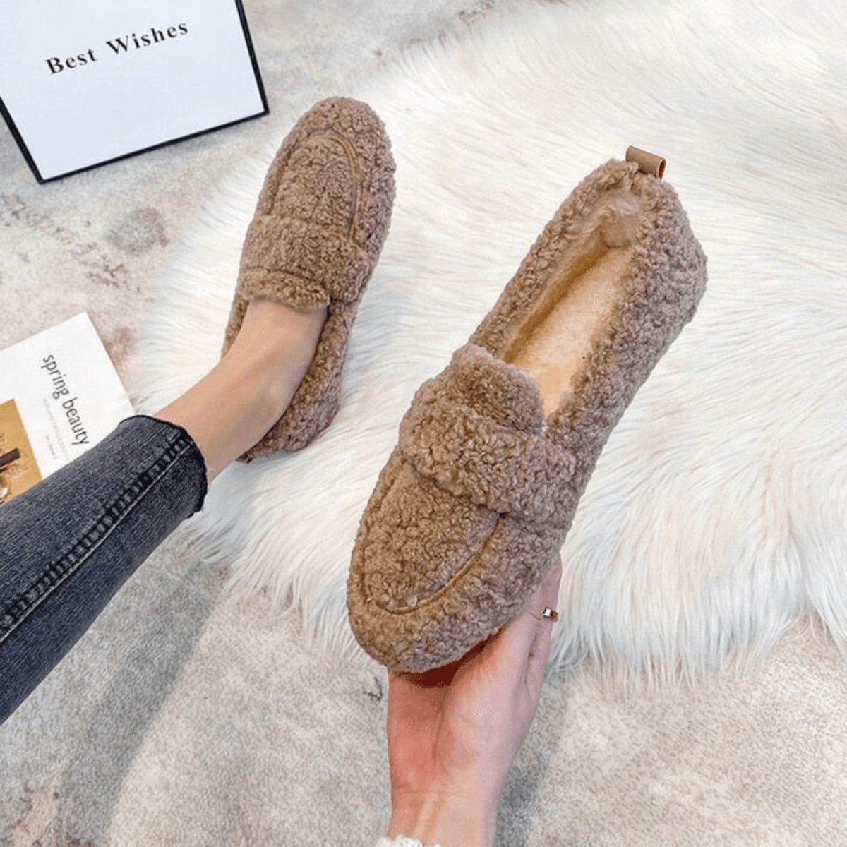 ELEGANSTEP – Elegante Winter-Huispantoffels voor Warmte en Comfort