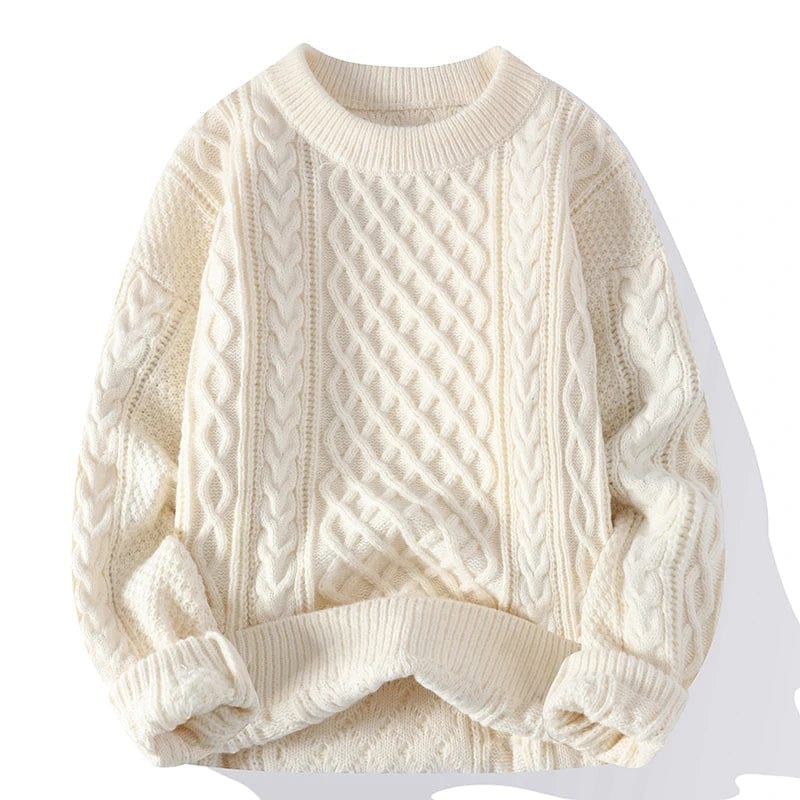 Kabelbreipullover CottonWeave – Zachte damespullover van hoogwaardige katoen
