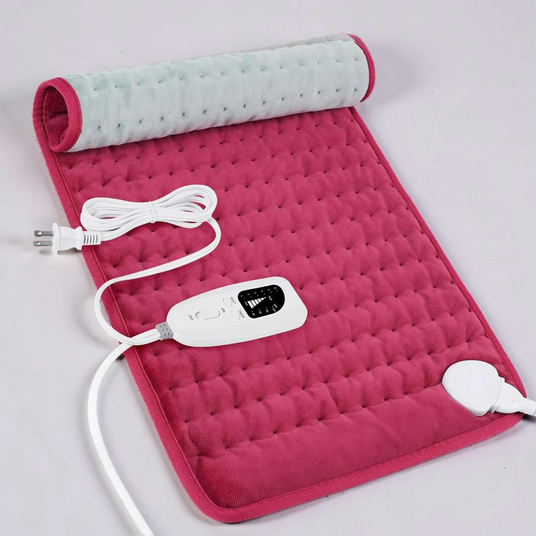 Elektrisch Warmtekussen voor Nek en Rug – Verstelbare Verwarming voor Extra Comfort