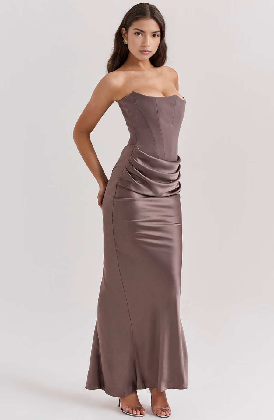 Mia Luxe – strapless Maxikleid | Elegante en veelzijdige jurk voor elke gelegenheid