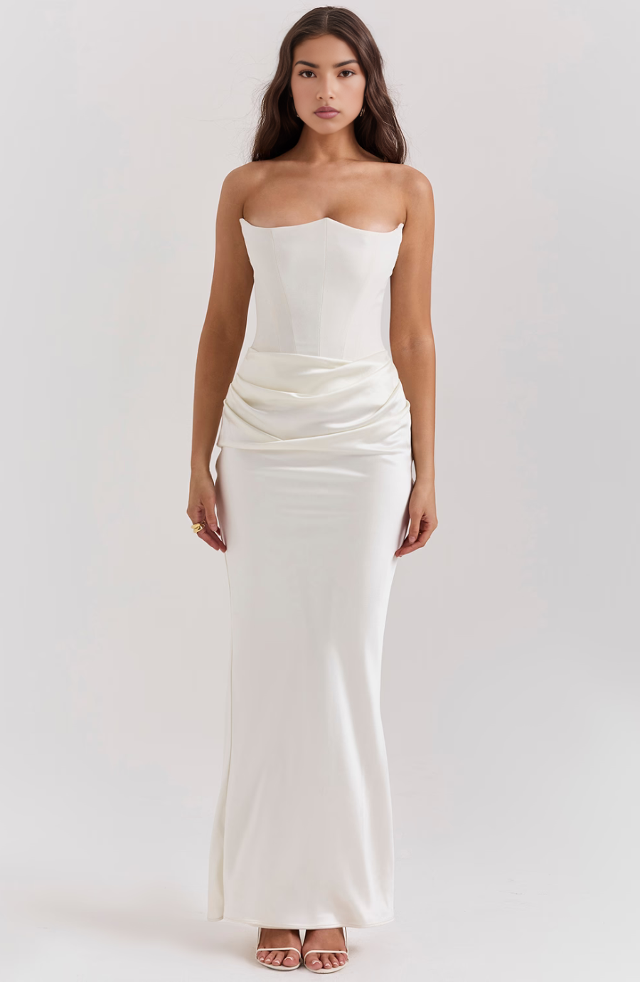 Mia Luxe – strapless Maxikleid | Elegante en veelzijdige jurk voor elke gelegenheid