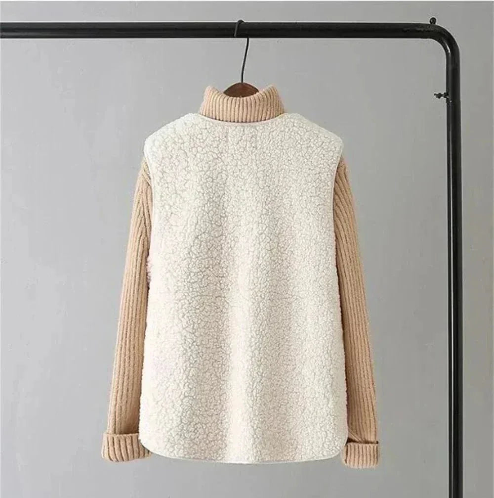 Mouwloos Vest met Knopen voor Dames | Ideaal voor Laagjes in de Herfst en Winter