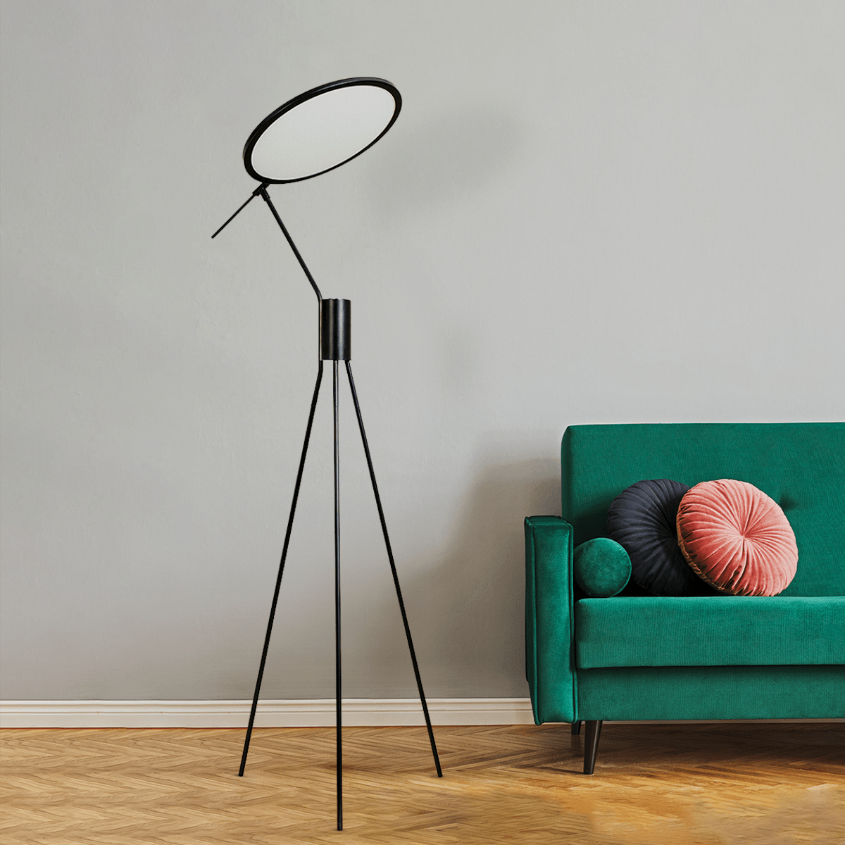 Slanke Design Vloerlamp – Sfeerverlichting en Accentverlichting
