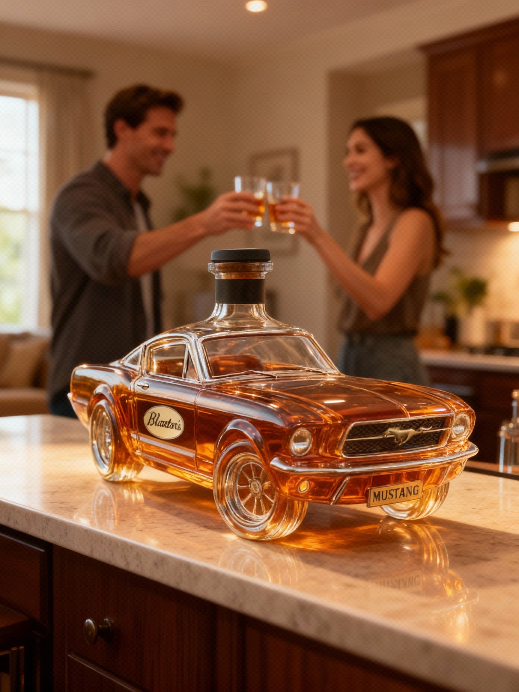 BowLift | Mustang Auto-vormige Whiskey Dekanter