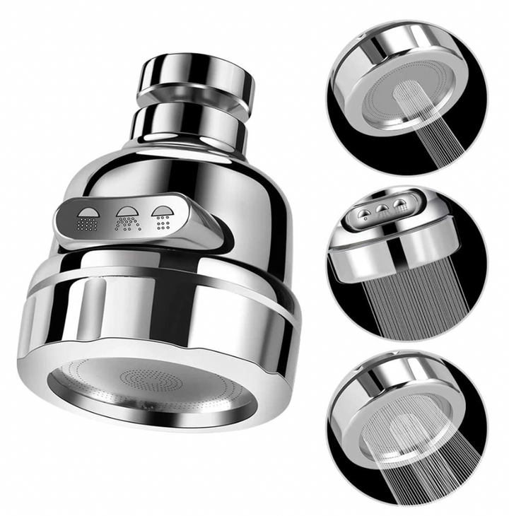 EcoFlow | Zwenkkraan met Waterbesparend Filter Diffuser