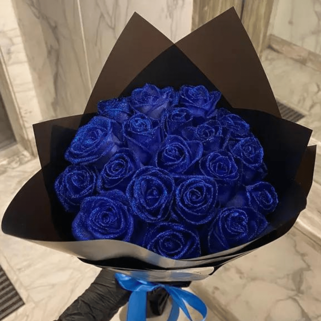 AMORÉVIA Altijd Bloei – Kunstmatige Glittersroos Voor Romantiek En Woondecoratie