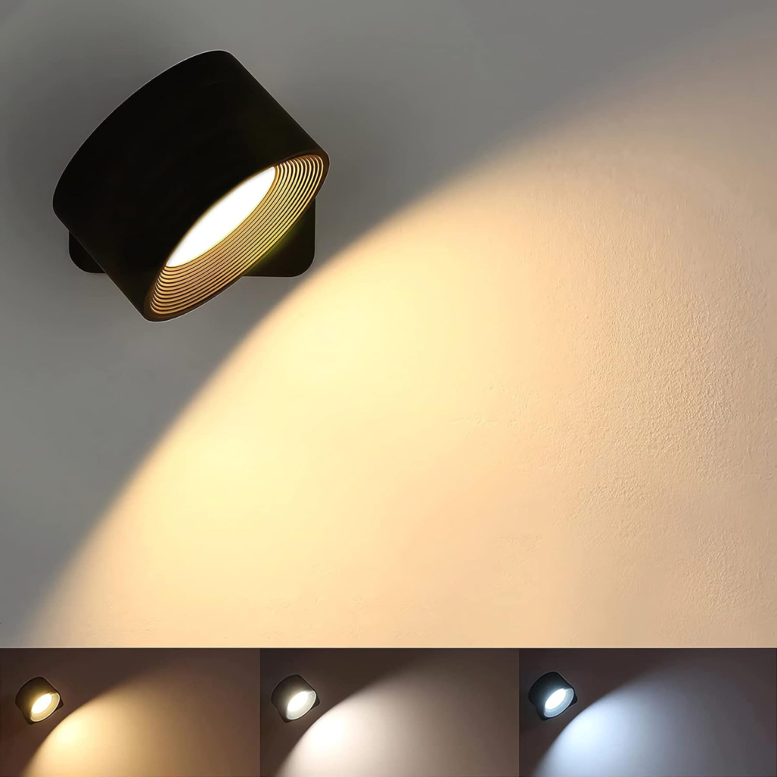 Flexilight Draadloze Wandlamp Touch 360 Rotatie