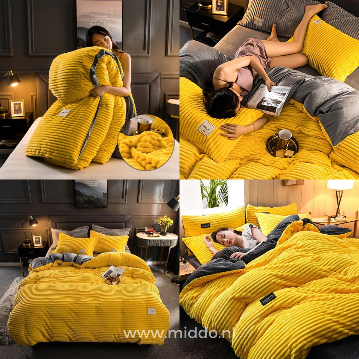 FleeceHaven | 3-delig fleece beddengoed