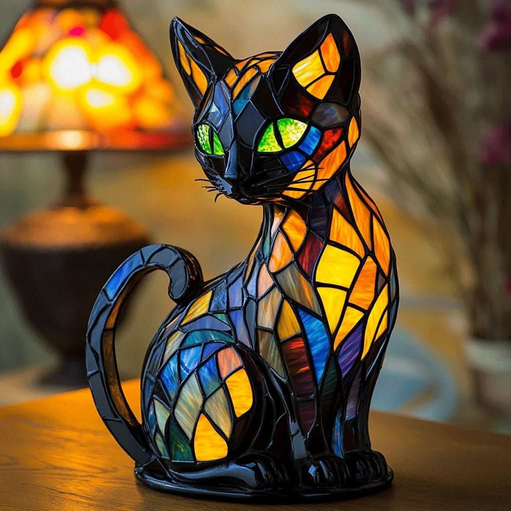 FELILUX – Speelse LED-katten-nachtlamp met zacht ambiance-licht
