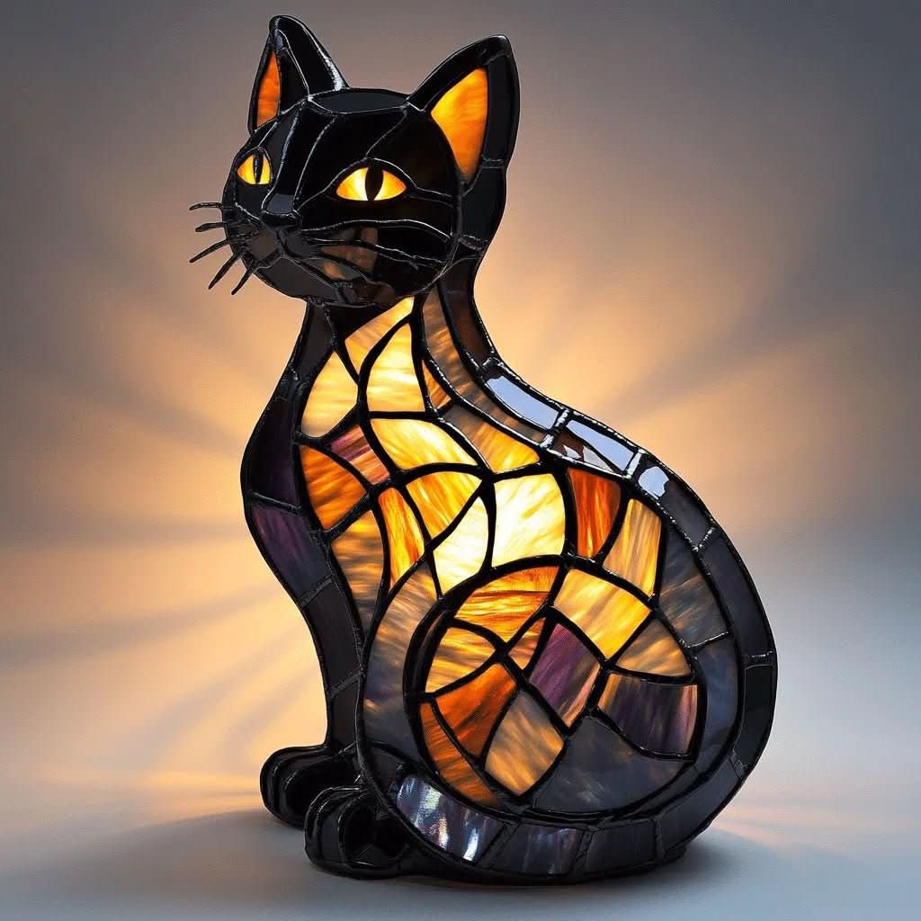 FELILUX – Speelse LED-katten-nachtlamp met zacht ambiance-licht