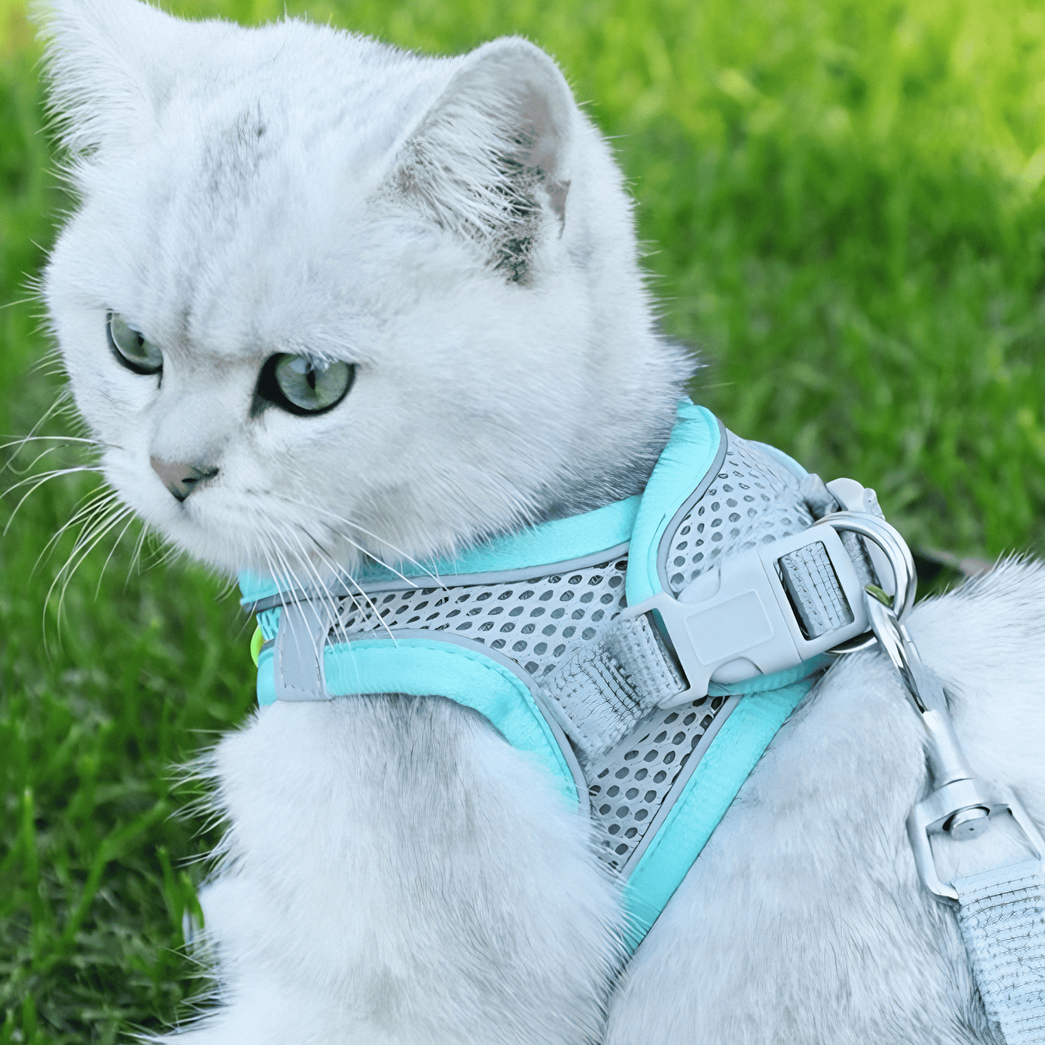 Verstelbaar Katten T-shirt – Ademend Mesh Veiligheidsontwerp voor Buitenavonturen, Ontsnappingsbestendig en Volledig Verstelbare Pasvorm