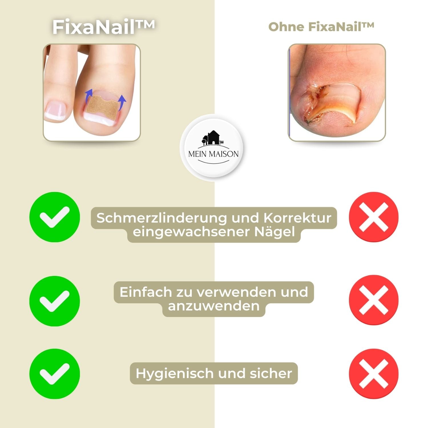 10+10 Gratis FixaNail Directe Nagelreparatie