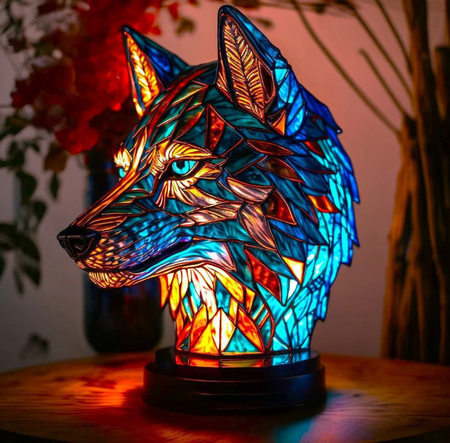 GlassGlow Dimbare LED-designlamp met Artistieke Afwerking
