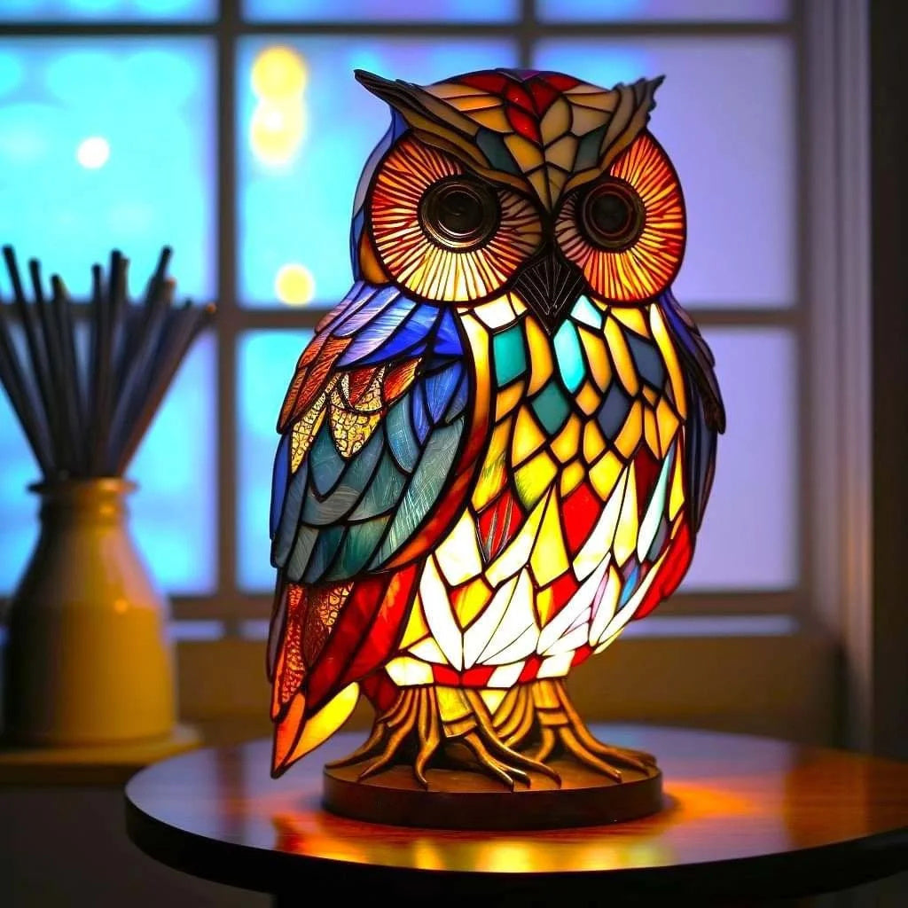 GlassGlow | Dimbare Designlamp met LED en artistieke afwerking