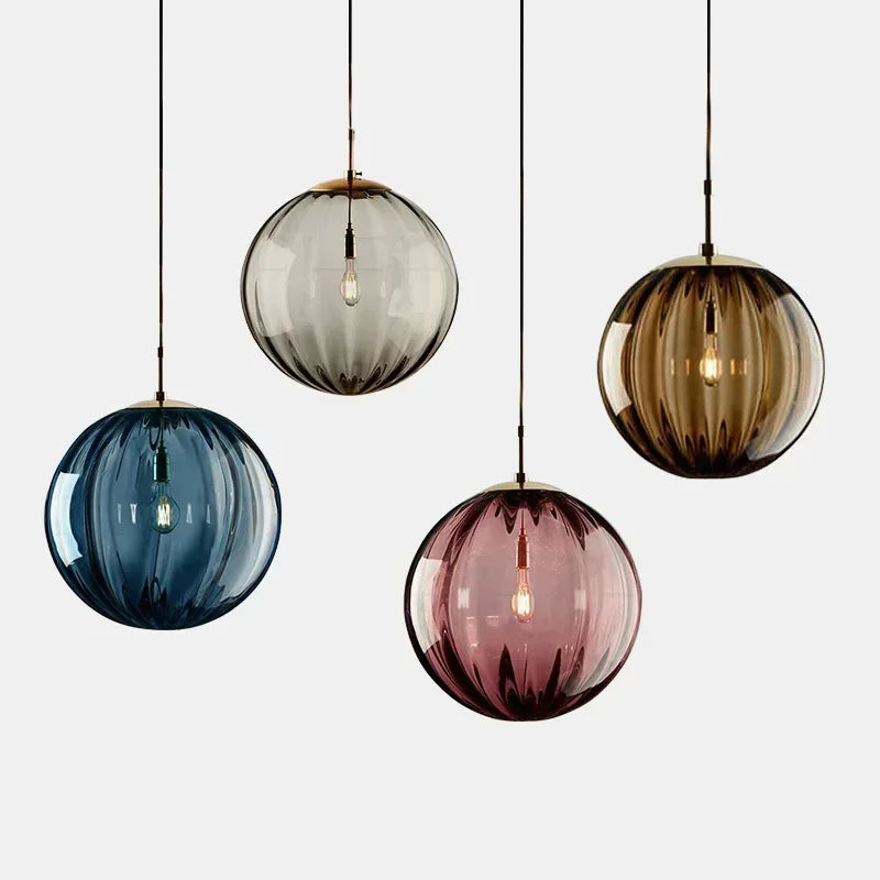 GlassOrb | Moderne plafondlamp van glas met geïntegreerde LED