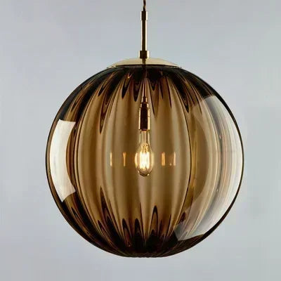 GlassOrb | Moderne plafondlamp van glas met geïntegreerde LED