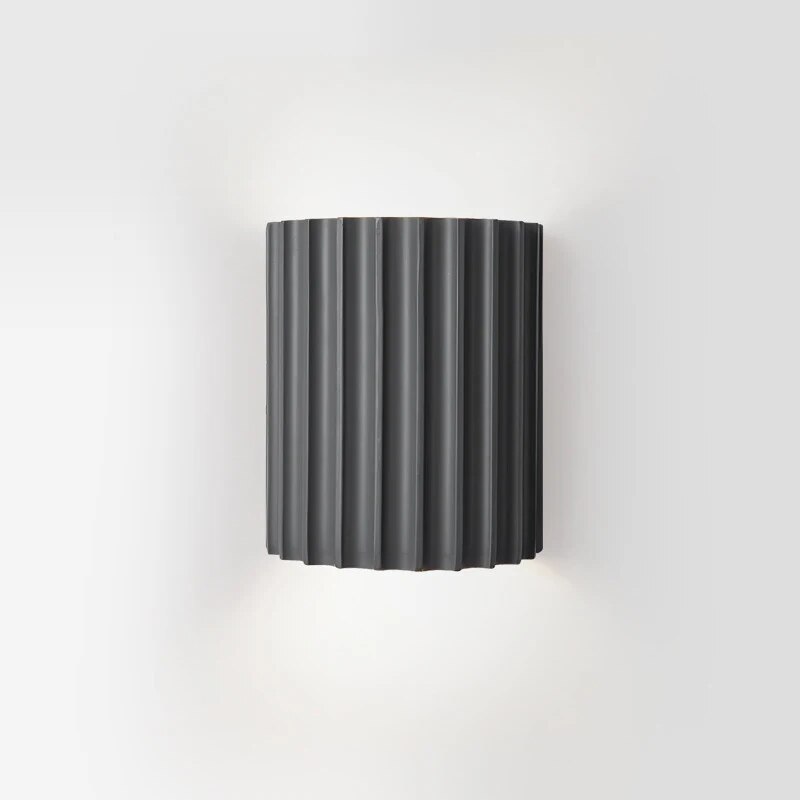 GleamEdge | Moderne LED-Wandlamp met artistiek harsontwerp