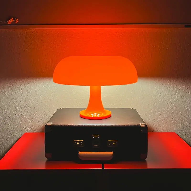 GlowSphere | Draagbare & Luxe Paddenstoel Tafellamp