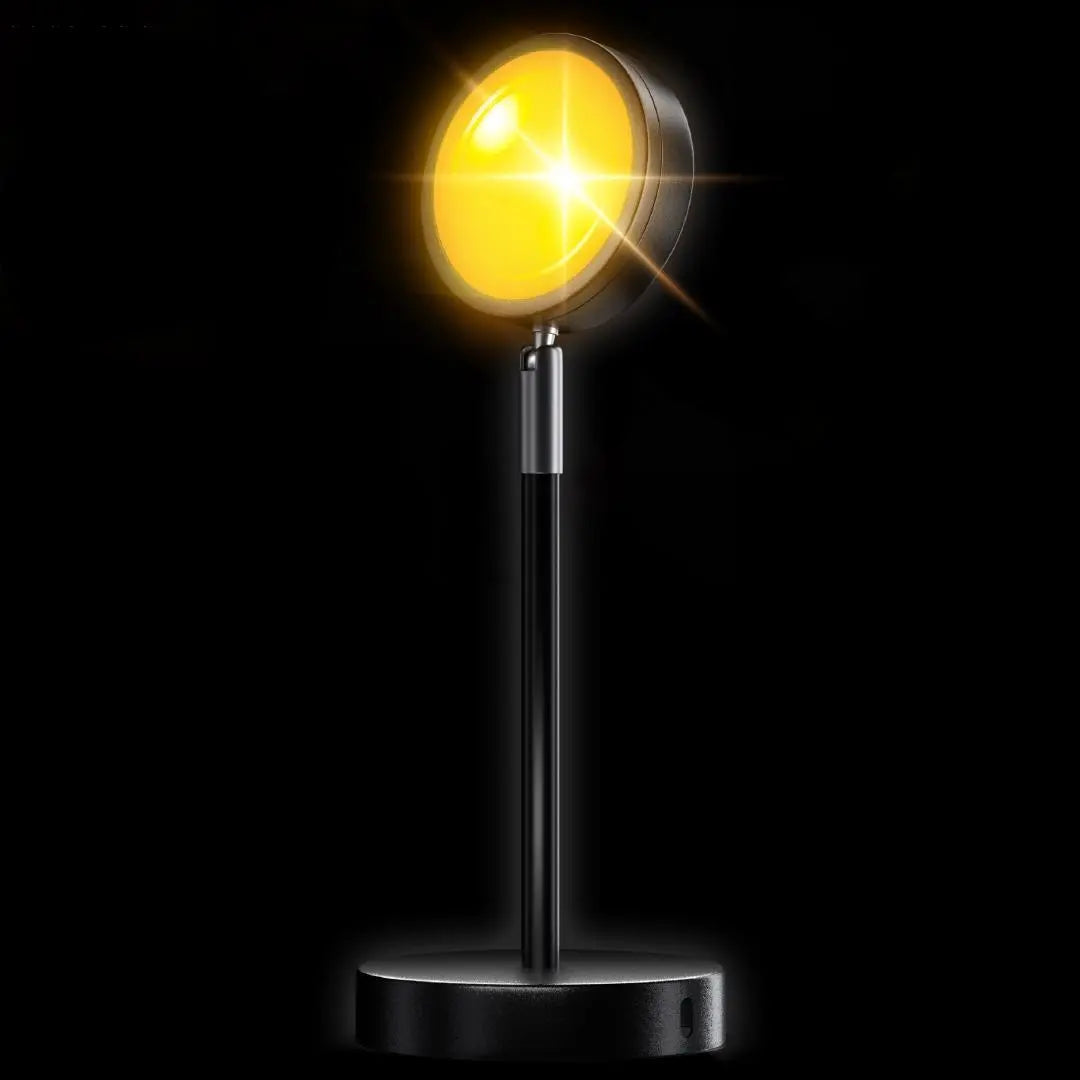 GoldenGleam | LED Projectorlamp met Zonsopgangseffect en Afstandsbediening