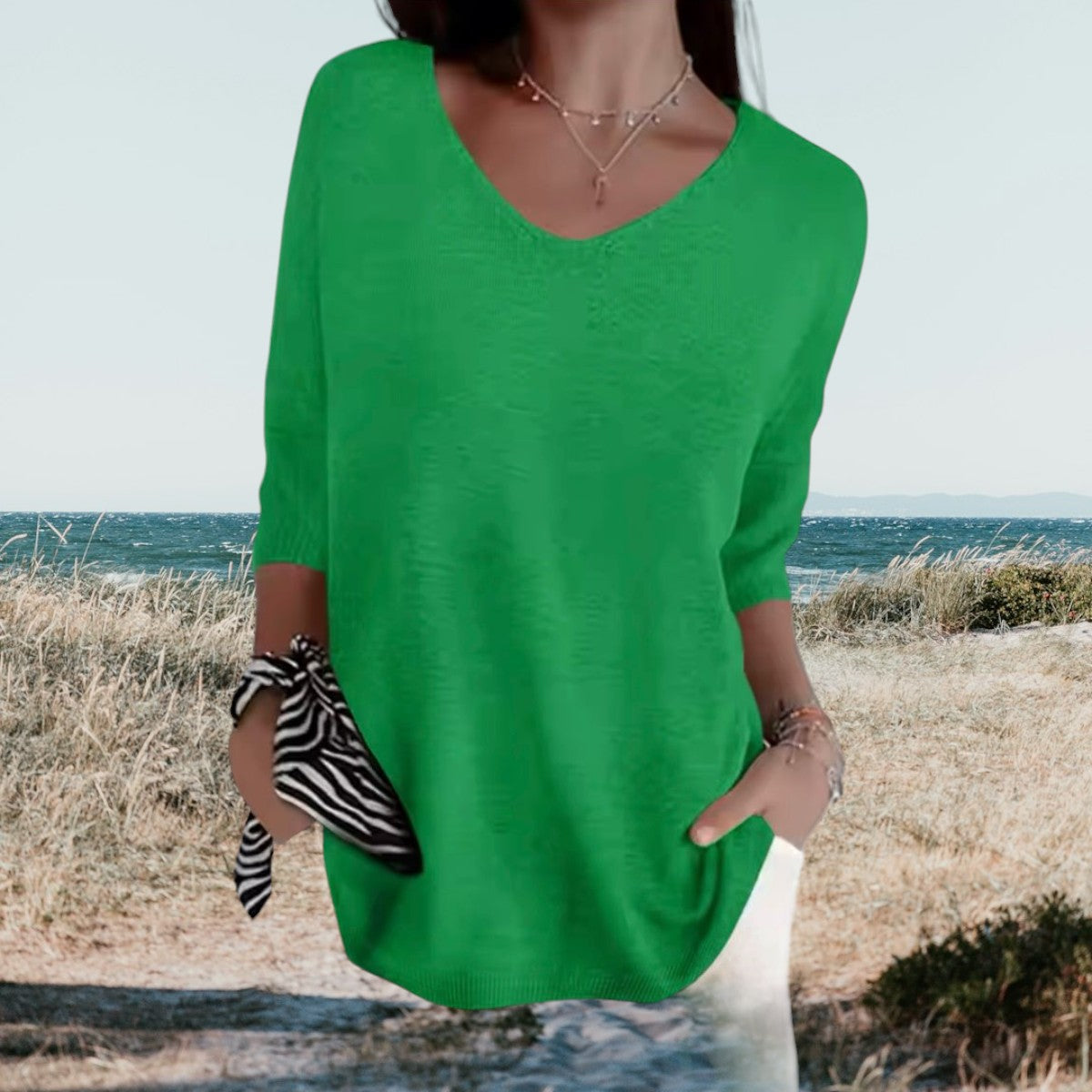Gerda™ Zomer V-hals Top