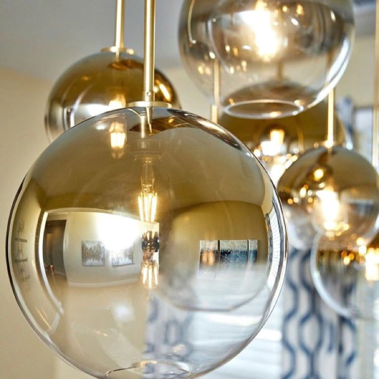 Glasbol Hanglamp | Modern Messing Design