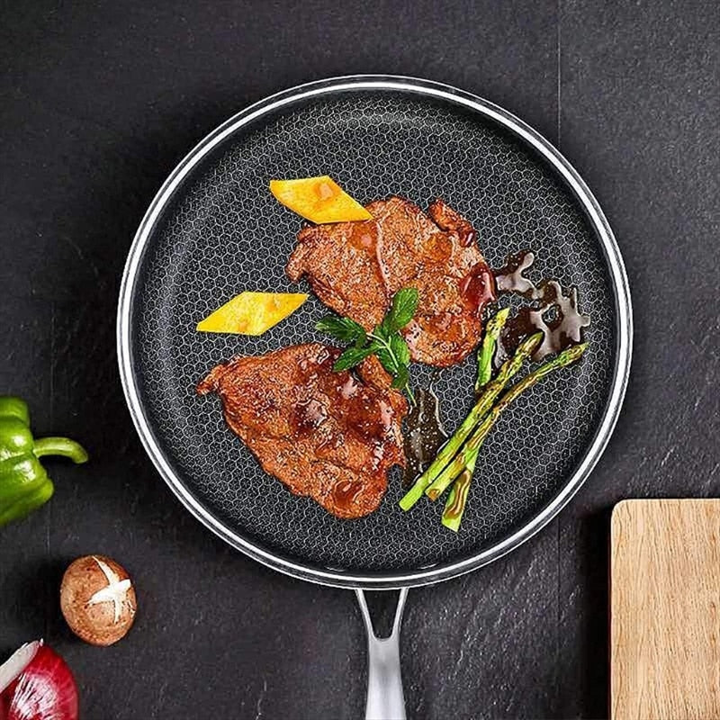 Premium Antiaanbak Koekenpan - SteelChef