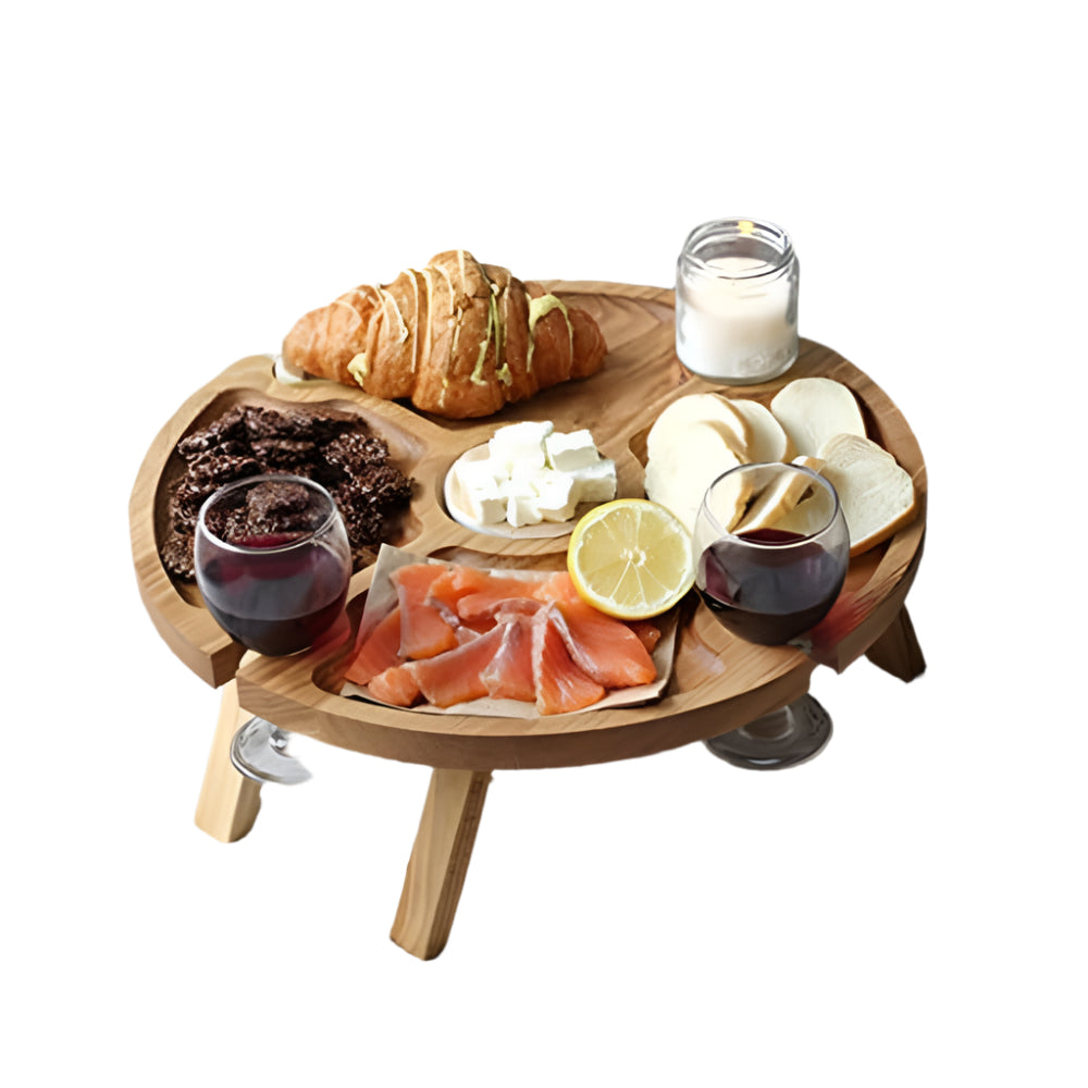 GourmetElegance Borrelplank Organisator | Sofisticated organizer voor vleeswaren en kaas met stijl
