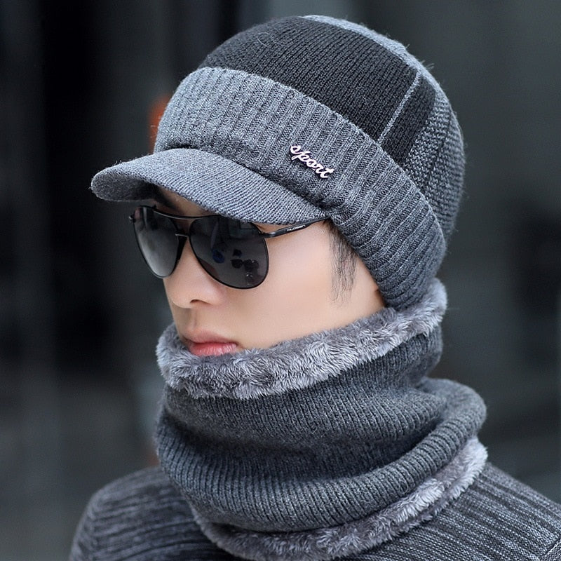 ThermoBalaclava ArcticShield – Warme gebreide unisex muts met volledige bescherming