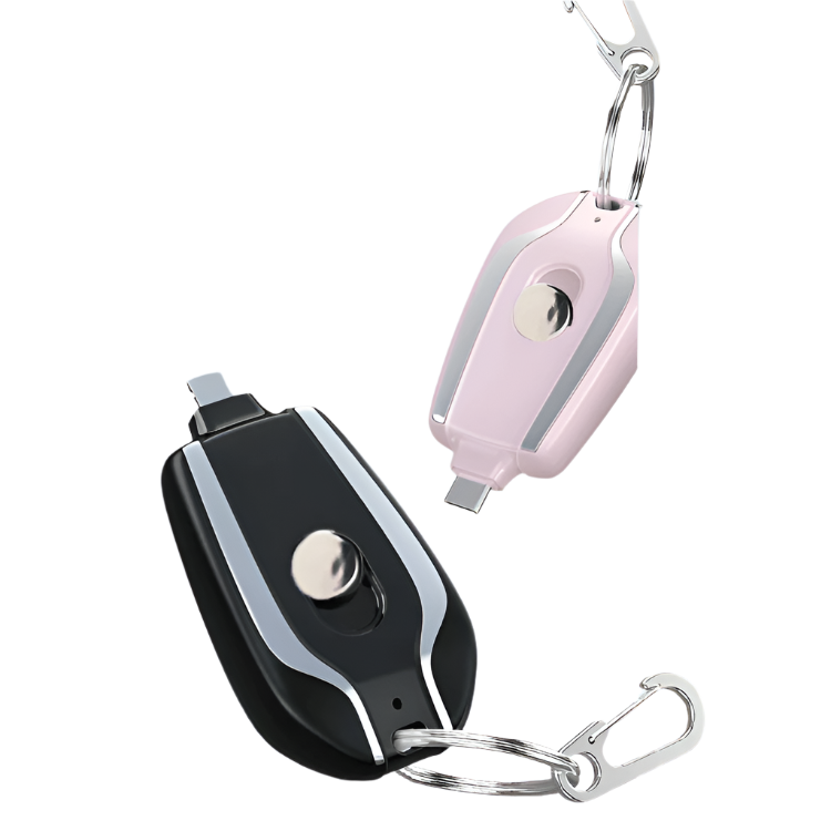 LuxPower Elite Mini-Powerbank | Compacte sleutelhanger met krachtige oplaadfunctie voor onderweg