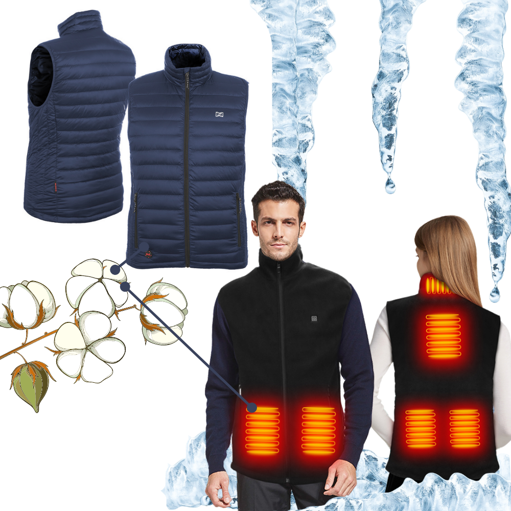 Unisex Verwarmd Vest