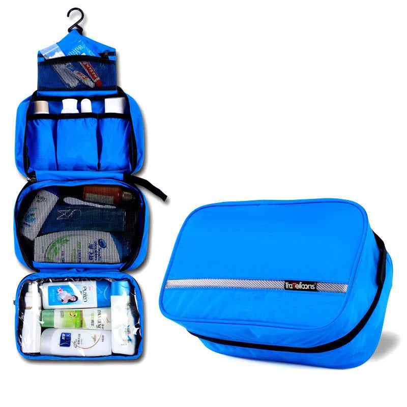 Travelior MaxPack Grote Waterdichte Toilettas voor Mannen & Vrouwen | Reis-Kosmetiktas | Robuust Ontwerp & Veel Opbergruimte