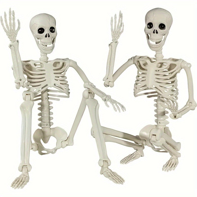 Halloween Decor Plastic Skelet Set