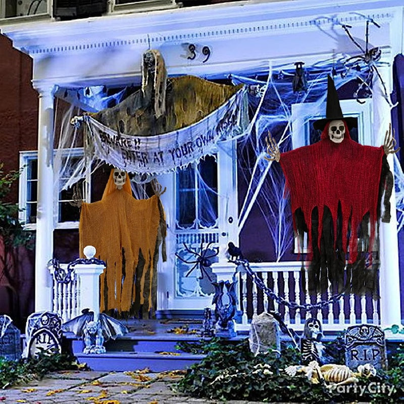 Halloween Hangende Skelet Spook Decoratie Set