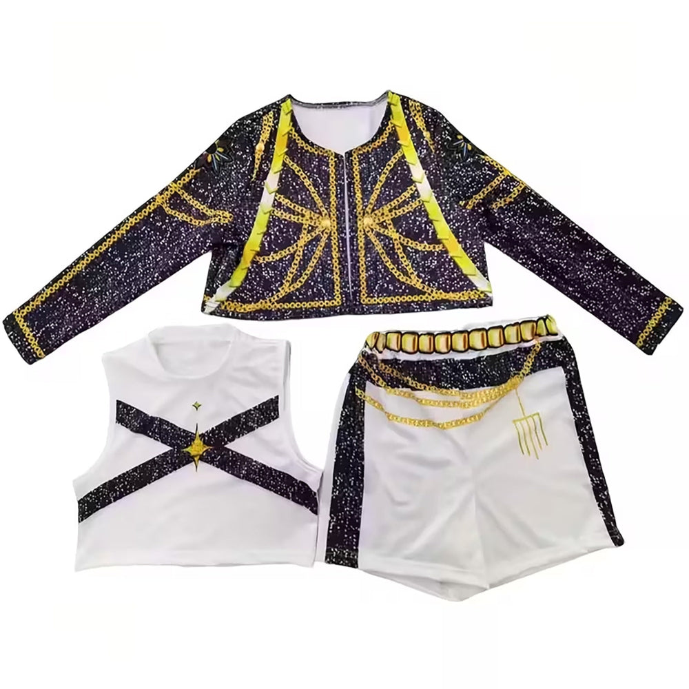 Halloween Kids Kpop Hunter Kostuum Feest Outfit