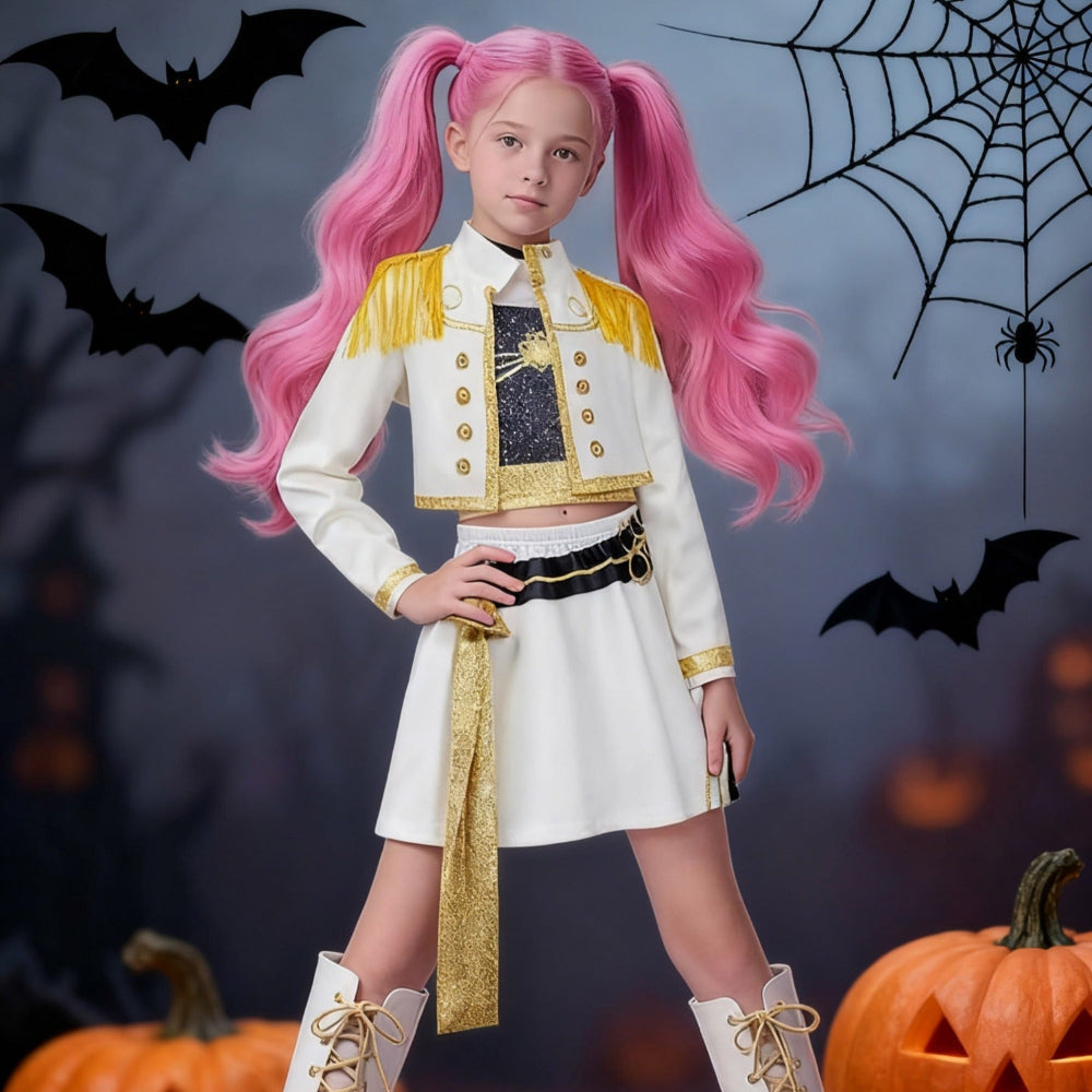 Halloween Kids Kpop Hunter Kostuum Feest Outfit