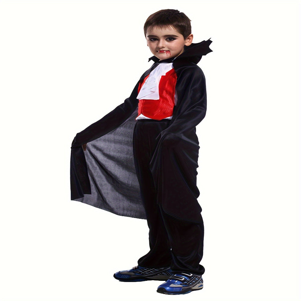 Halloween Kinderen Vampier Kostuum Outfit