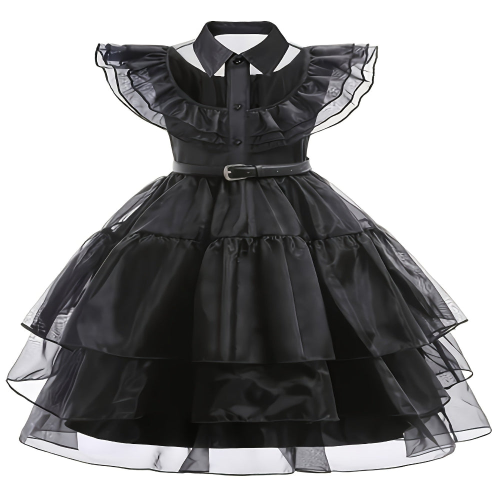 Halloween Heks Kostuum Kinderen Gothische Jurk