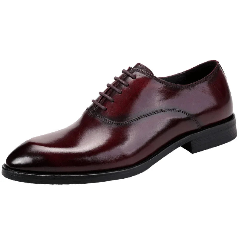 Aurelo Oxford Schoenen In Italiaans Leer Voor Formele Kleding
