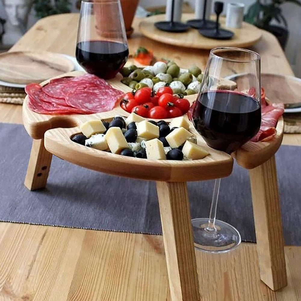 GourmetElegance Borrelplank Organisator | Sofisticated organizer voor vleeswaren en kaas met stijl