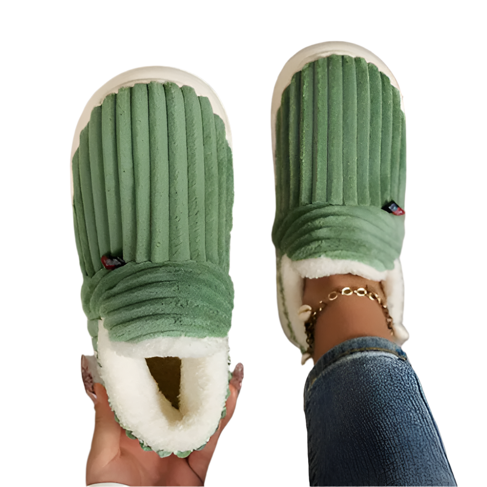 Unisex Huisschoenen Zachte Pluche Antislip Ergonomisch Ontwerp