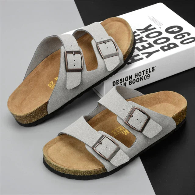 Heren leren sandalen voor de zomer – Comfort & Stijl