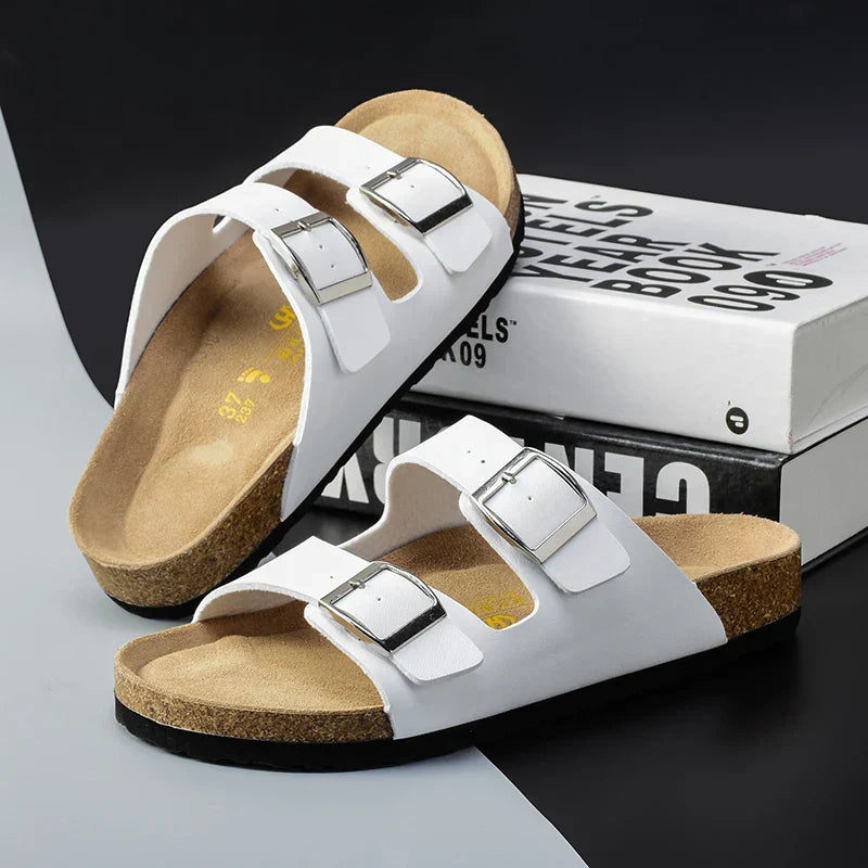 Zomer Heren Sandalen Leer Comfortabel en Stijlvol