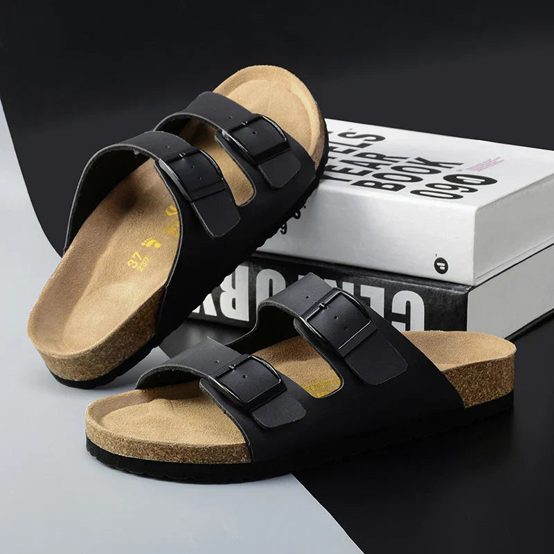 Heren leren sandalen voor de zomer – Comfort & Stijl