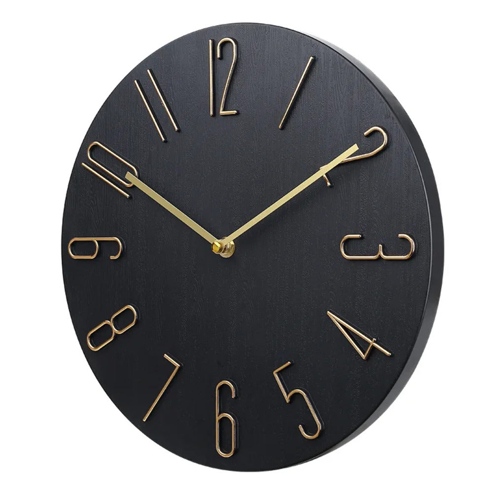 Silencio Moderne Stille Wandklok – Minimalistisch Design met Quartz-Uurwerk