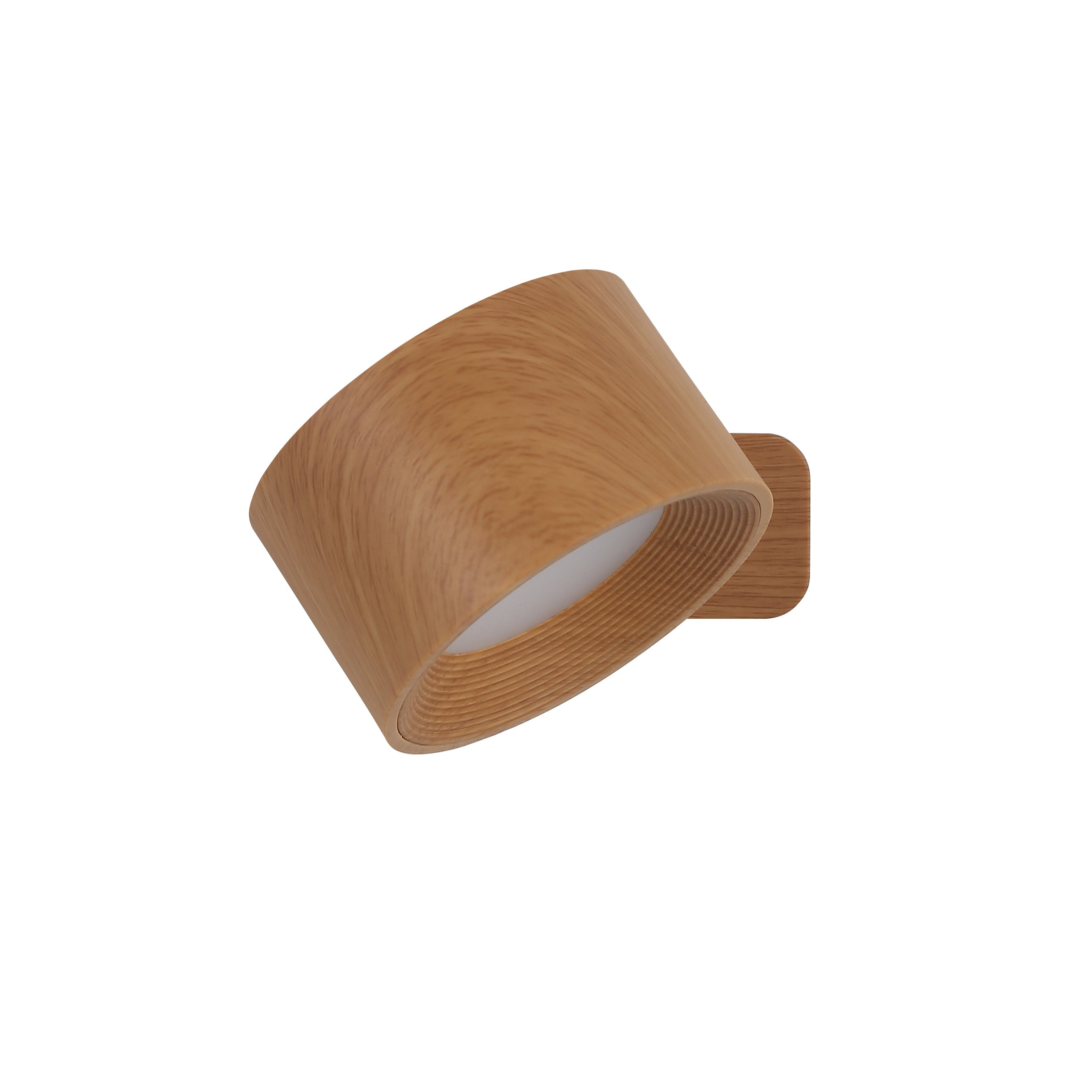 Ticky Magnetische Wandleuchte Houtlook