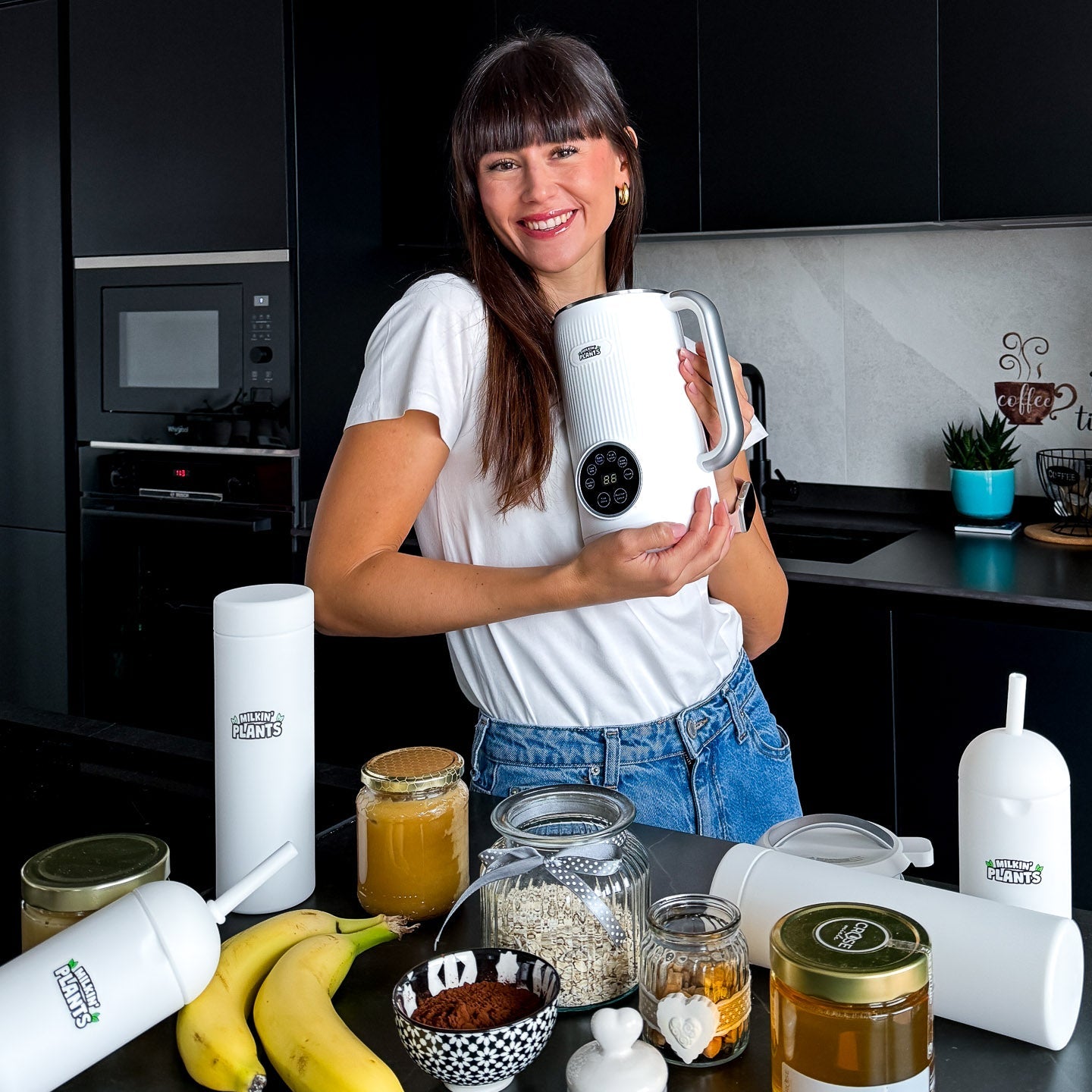 NutriSoy Sojamelk Maker | Veelzijdige Sojabonen Blender & Keukenmachine voor Gezonde Dranken