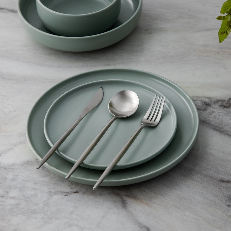 Minimalistisch Roestvrij Staal Bestek Elegante Eenvoud