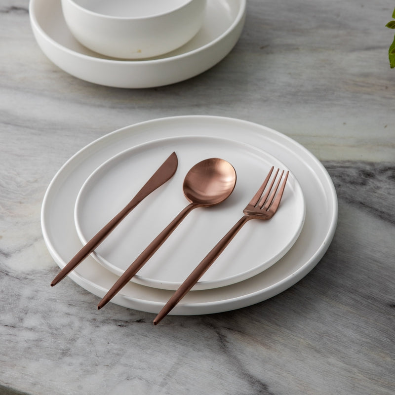Minimalistisch Roestvrij Staal Bestek Elegante Eenvoud