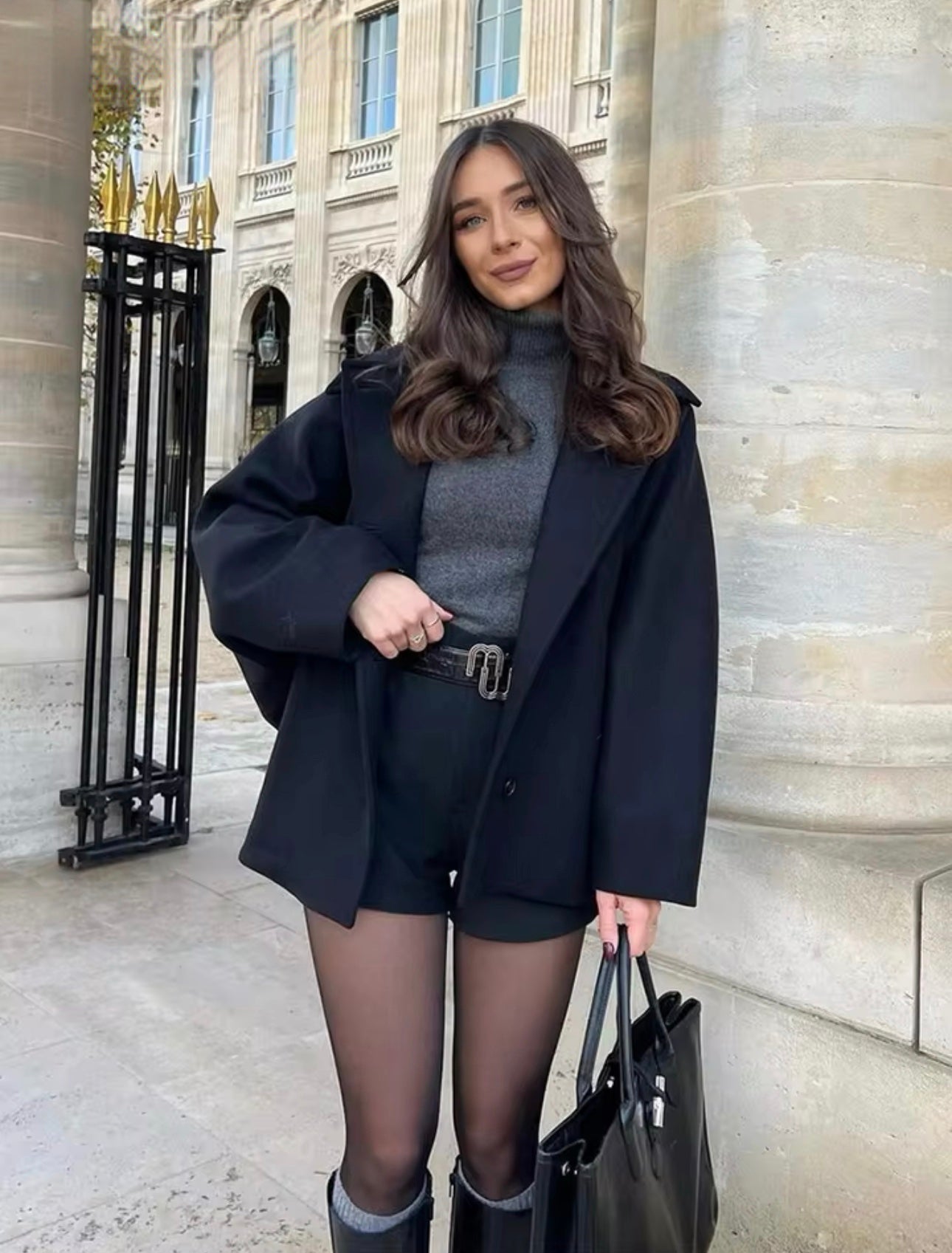 Jazzy | Oversized Wollen Mantel voor Stijlvolle Winterlooks